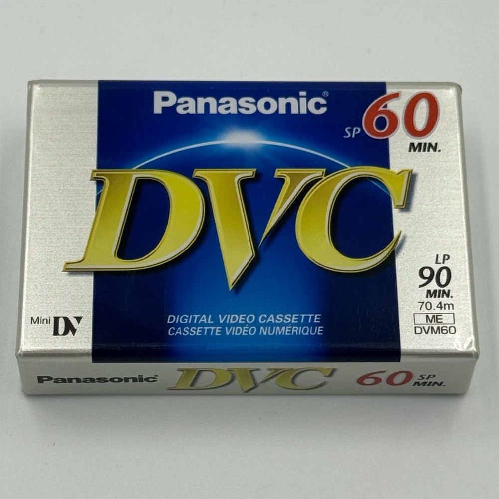 Panasonic DVC Mini Digital Video Cassette 60 Minutes New Sealed